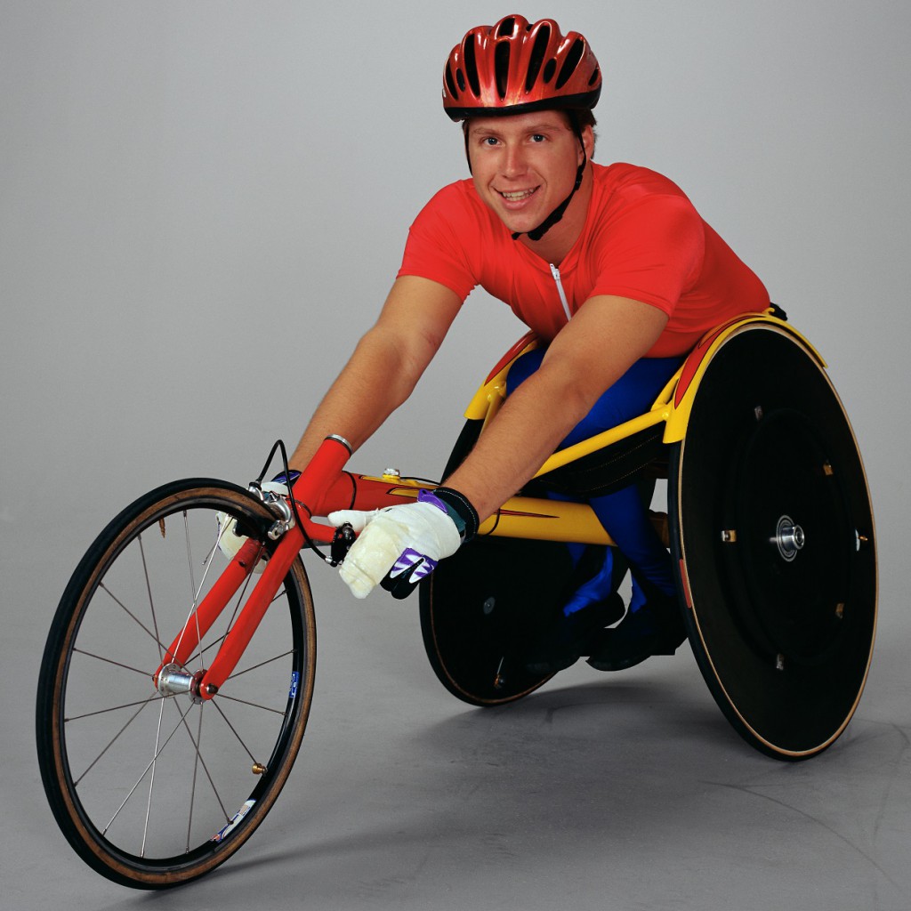 Wheelchair Cyclist